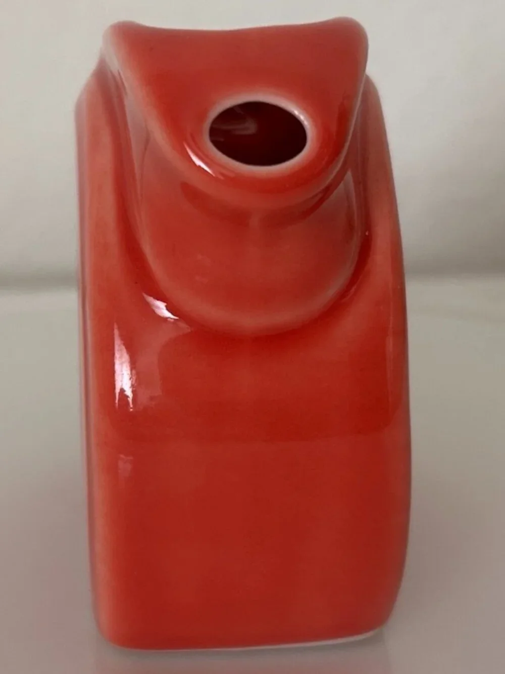 Fiesta Persimmon Orange Mini Disk Pitcher